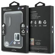 Samsung Galaxy Z Fold8 BMW M Perforated Tricolor Stripe Magnetisk-deksel - svart