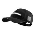 BQ-TD3 Oppladbar LED-baseballcap med 3 lysmoduser - svart
