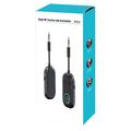 BR08 2-i-1 Bluetooth-mottaker/sender for bil med 3.5mm AUX