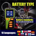 BT30 batteritester og -analysator for biler, motorsykler og lastebiler - 1.8", 6V/12V/24V