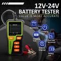 BT30 batteritester og -analysator for biler, motorsykler og lastebiler - 1.8", 6V/12V/24V