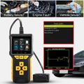 BT80 2-i-1 OBD2-diagnoseskanner og batteritester - 6V-24V, 2.4" HD-TFT-skjerm