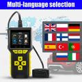 BT80 2-i-1 OBD2-diagnoseskanner og batteritester - 6V-24V, 2.4" HD-TFT-skjerm