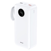 BWOO 3-ports powerbank med 22.5W hurtiglading - 30000mAh