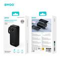 BWOO 3-ports powerbank med 22.5W hurtiglading - 30000mAh