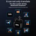 BY16 Smart stemmeoversettelse trådløse øretelefoner - 150+ språkoversetter