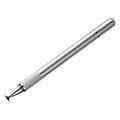 Baseus 2-i-1 Kapasitiv Touchscreen Stylus og Ballpoint Pen - Sølv