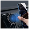 Baseus 2-i-1 iPhone 12 Magnetisk Bilholder - Luftventilfeste & Instrumentpanel