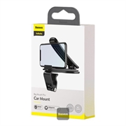 Baseus Big Mouth Pro SUDZ-A01 universell mobiltelefonholder til bil - 4.7-6.5" - svart
