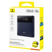 Baseus Blade H1 20000mAh Powerbank - 100W - Svart
