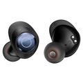 Baseus Bowie MA20 Pro True Wireless ørepropper - Hybrid ANC, gjennomsiktig modus, 38 timers batteri, IPX6 - Svart