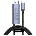 Baseus C-Video Pro 4K USB-C / HDMI Adapter - Grå
