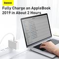 Baseus Cafule Metal Series USB-C/USB-C-kabel med nylonfletting - 100W - 2m - hvit