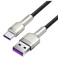 Baseus Cafule Metal Series USB-A til USB-C-kabel - 66W, 1m - Svart