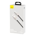 Baseus Cafule Metal Series USB-A til USB-C-kabel - 66W, 1m - Svart