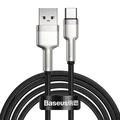 Baseus Cafule Metal Series USB-A til USB-C-kabel - 66W, 2m - svart