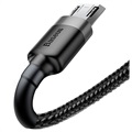 Baseus Cafule MicroUSB Kabel CAMKLF-CG1 - 2m - Grå / Svart
