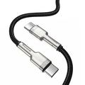Baseus Cafule metall-USB-C-kabel 100W CATJK-C01 – 1m – svart