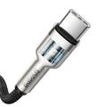 Baseus Cafule metall-USB-C-kabel 100W CATJK-C01 – 1m – svart