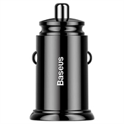 Baseus sirkulær 2xUSB QC3.0 5A 30W billader CCALL-YD01 - svart