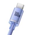 Baseus Crystal Shine USB-A/USB-C-kabel - 1.2m, 100W