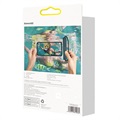 Baseus Cylinder Slide Vanntett Mobilpose med Touch ID - 7.2" - Blå
