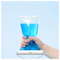 Baseus Cylinder Slide Vanntett Mobilpose med Touch ID - 7.2" - Hvit