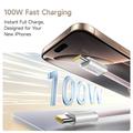 Baseus Dynamic 4 Pro USB-C-kabel 100W - 1m - Rosa