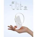Baseus EnerFill Bipow2 Pro 10000mAh powerbank med USB-C-kabel - hvit