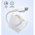 Baseus EnerFill Bipow2 Pro 10000mAh powerbank med USB-C-kabel - hvit