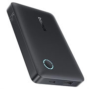 Baseus EnerFill FP11 10000mAh powerbank - 15W, USB-C, USB-A, støtte for PD - svart