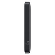 Baseus EnerFill FP11 10000mAh powerbank - 15W, USB-C, USB-A, støtte for PD - svart