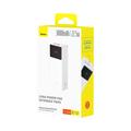 Baseus EnerFill FP41 30000mAh Powerbank - 22.5W - Hvit