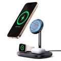 Baseus EnerFill FS41 3-i-1 trådløst ladestativ med TEC-kjøling - 22.5W
