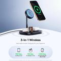 Baseus EnerFill FS41 3-i-1 trådløst ladestativ med TEC-kjøling - 22.5W