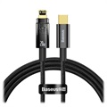 Baseus Explorer USB-C / Lightning Kabel 20W - 1m - Svart