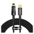 Baseus Explorer USB-C / Lightning Kabel 20W - 2m - Svart