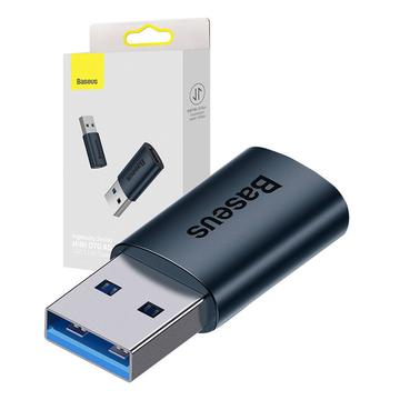 Baseus Ingenuity USB-A til USB-C OTG-adapter - Blå