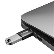 Baseus Ingenuity USB-C til USB-A-adapter OTG ZJJQ000001 - Svart