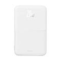 Baseus MagPro magnetisk trådløs strømbank - 20W, 5000mAh - Hvit