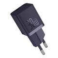 Baseus Mini GaN5 30W USB-C-vegglader - lilla