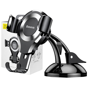 Baseus Osculum gravitasjonstelefonholder SUYL-XP0S - svart + sølv