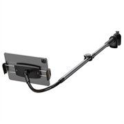 Baseus Otaku Life Rotary Holder - smarttelefon/nettbrett - 4.7"-12.9" (Åpen Emballasje - Tilfredsstillende) - grå