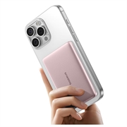 Baseus PicoGo AM41 Ultra-slank 5000mAh Powerbank - 20W - Rosa