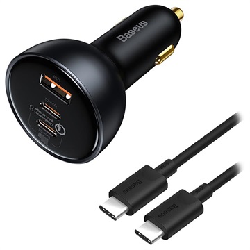 Baseus Qualcomm Quick Charge 5.0 Billader - 160W - Svart
