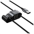 Baseus Special Data USB / Lightning Kabel med USB-hub CALHZ-01 - Svart