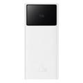Baseus Star Lord 30000mAh QC/PD-powerbank - 22.5W, USB-C, 2x USB-A - hvit