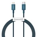 Baseus Superior Series USB-C / Lightning-kabel - 1m, 20W - Blå