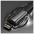 Baseus Tungsten Gold USB-C / Lightning Kabel 20W - 2m - Svart