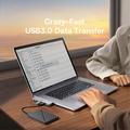 Baseus UltraJoy USB-C-nav med 5 porter - HDMI, USB-C, 3x USB-A - Grå